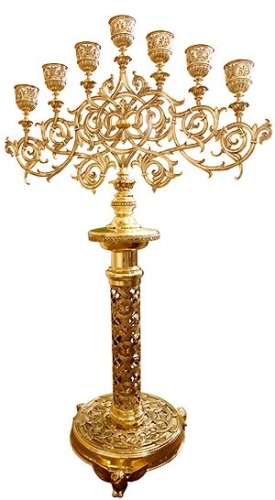 Seven-branch candelabrum -755