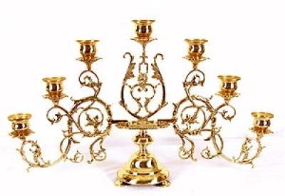 Seven-branch table candelabrum (large)