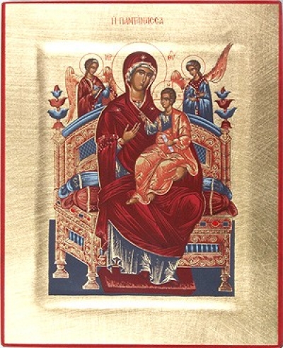 Religious icons: Most Holy Theotokos the Queen of All - 3