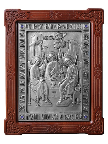 Icon of the Most Holy Trinity - 2 (silver-gilding)