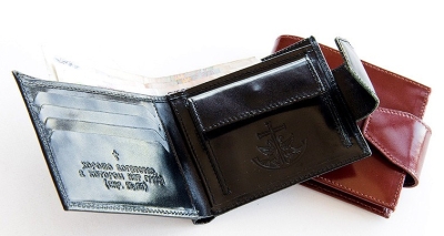 Genuine leather wallet - 1