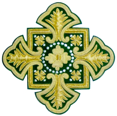 Hand-embroidered crosses - I-003