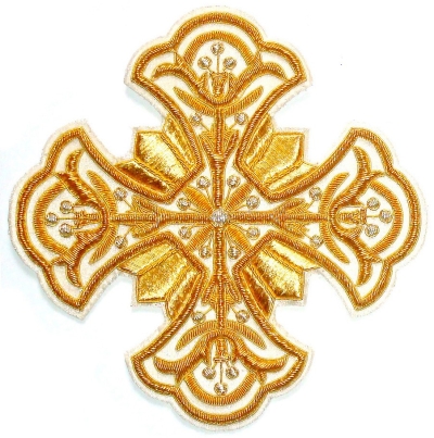 Hand-embroidered crosses - I-028