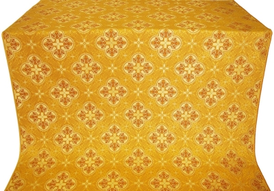 Kostroma silk (rayon brocade) (yellow/gold)