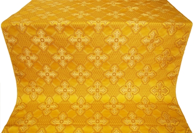 Podolsk silk (rayon brocade) (yellow/gold)