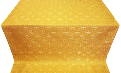 Stone Flower silk (rayon brocade) (yellow/gold)