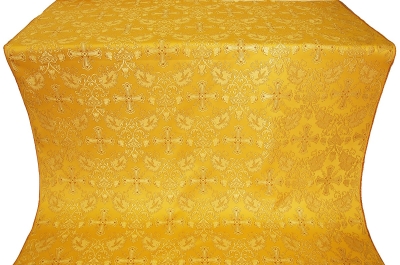 Koursk silk (rayon brocade) (yellow/gold)