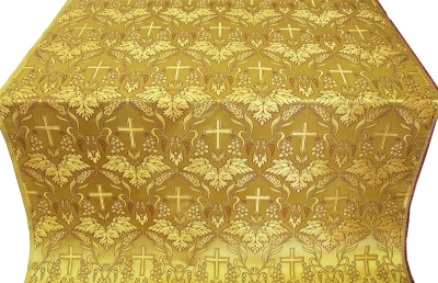 Greek Vine metallic brocade (yellow/gold)