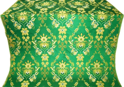 Antiokhiya metallic brocade (green/gold)