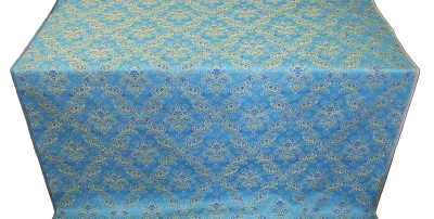 Repka metallic brocade (blue/gold)