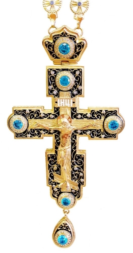 Clergy jewelry pectoral cross no.85