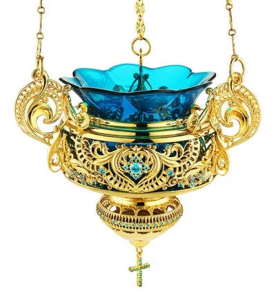 Jewelry hanging vigil lamp - A345