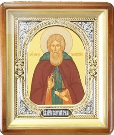 Religious icons: Holy Venerable Sergius of Radonezh - 1