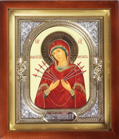 Religious icons: Most Holy Theotokos of the Seven Arrows - 2
