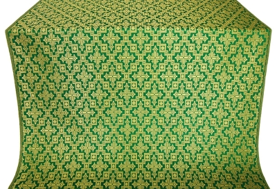 Solovki metallic brocade (green/gold)