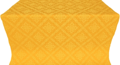 Simeonov silk (rayon brocade) (yellow/gold)