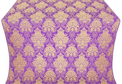 Pavlov Bouquet metallic brocade (violet/gold)