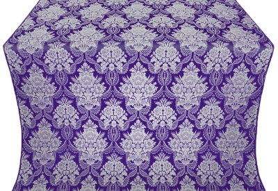 Pavlov Bouquet metallic brocade (violet/silver)