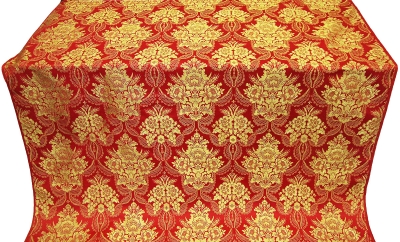 Pavlov Bouquet metallic brocade (red/gold)