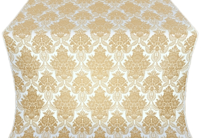 Pavlov Bouquet metallic brocade (white/gold)