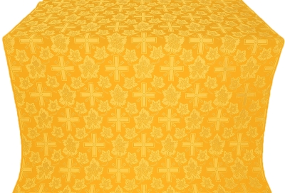 Ajur Cross metallic brocade (yellow/gold)
