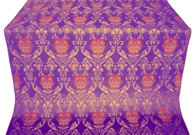 Pavlov Rose metallic brocade (violet/gold)