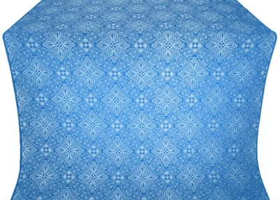 Vilno metallic brocade (blue/silver)