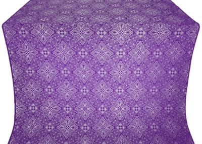 Vilno metallic brocade (violet/silver)