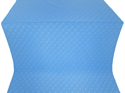 Omsk silk (rayon brocade) (blue/silver)