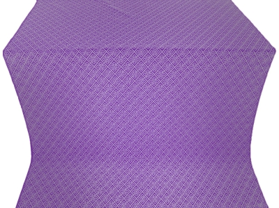 Omsk silk (rayon brocade) (violet/silver)