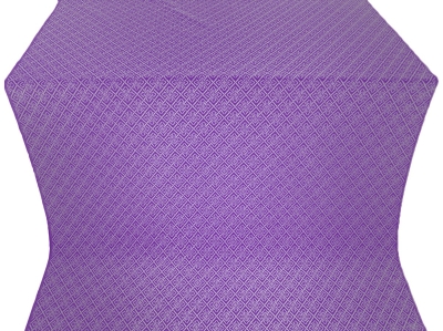 Omsk silk (rayon brocade) (violet/silver)