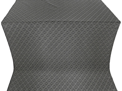 Omsk silk (rayon brocade) (black/silver)