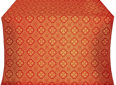 Pavlov Pokrov metallic brocade (red/gold)