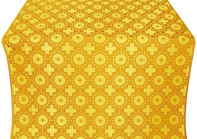 Mira Lycia silk (rayon brocade) (yellow/gold)