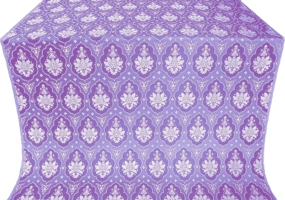Chernigov silk (rayon brocade) (violet/silver)
