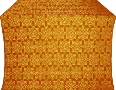 Smolensk Posad silk (rayon brocade) (yellow/gold)