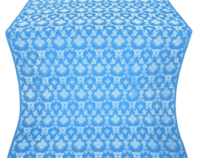 Loza metallic brocade (blue/silver)