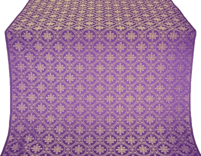 Lavra metallic brocade (violet/gold)