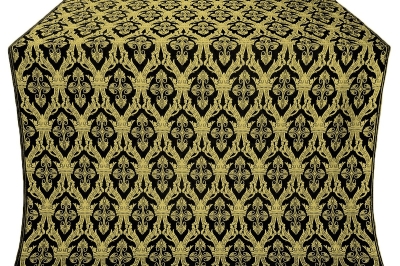 Korona metallic brocade (black/gold)