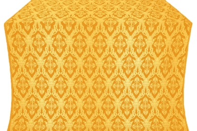 Korona silk (rayon brocade) (yellow/gold)