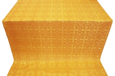 Cornflower metallic brocade (yellow/gold)