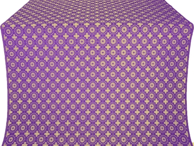 Mira Lycia silk (rayon brocade) (?????) (violet/gold)