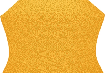 Paschal Egg silk (rayon brocade) (yellow/gold)