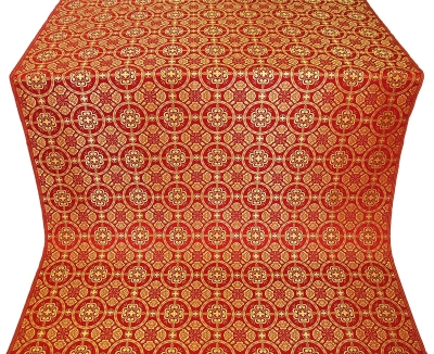 Posad metallic brocade (red/gold)