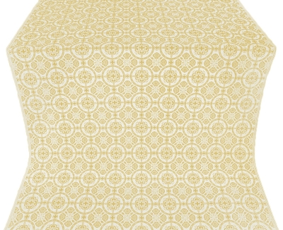 Posad metallic brocade (white/gold)