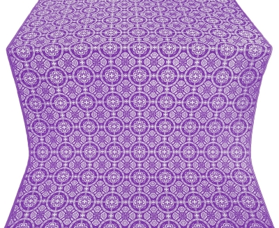 Posad silk (rayon brocade) (violet/silver)
