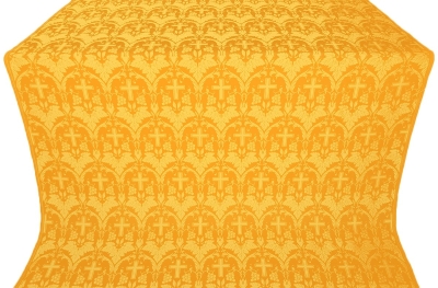 Vinograd silk (rayon brocade) (yellow/gold)