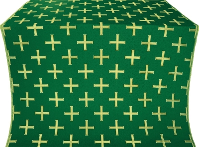 Eufrosinia metallic brocade (green/gold)