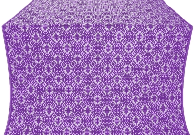 Simbirsk metallic brocade (violet/silver)