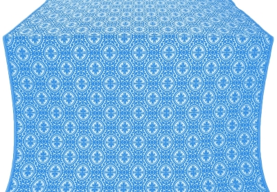 Simbirsk silk (rayon brocade) (blue/silver)